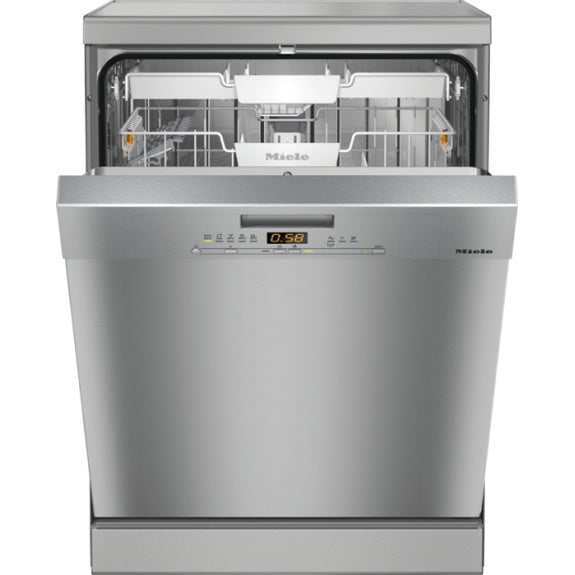 Miele 60cm Freestanding Dishwasher - Clean Steel