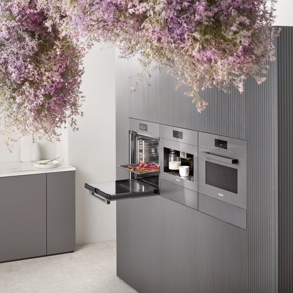 Miele 60cm Vitroline Built - In Pyrolytic Electric Oven - Graphite Grey
