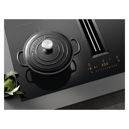 Miele Induction Cooktop with Integrated Extractor - Black