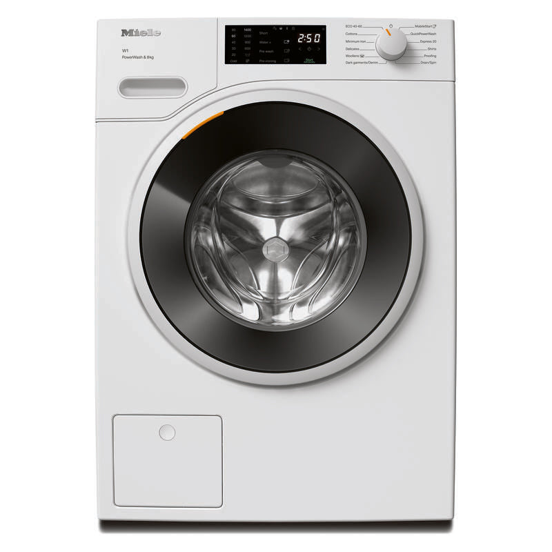 Miele W1 8kg Front Load Washing Machine - White