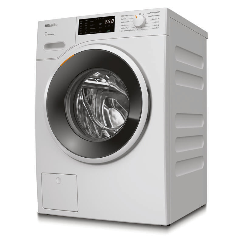Miele W1 8kg Front Load Washing Machine - White