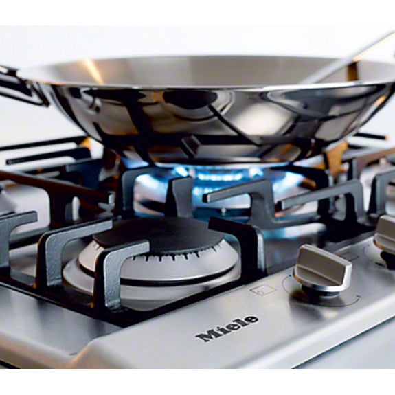 Miele 65cm Natural Gas Cooktop - Stainless Steel