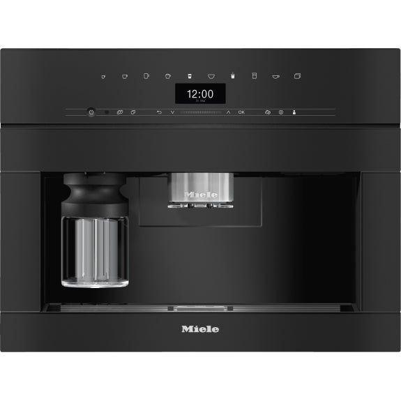 Miele Vitroline Built - In Coffee Machine - Obsidian Black
