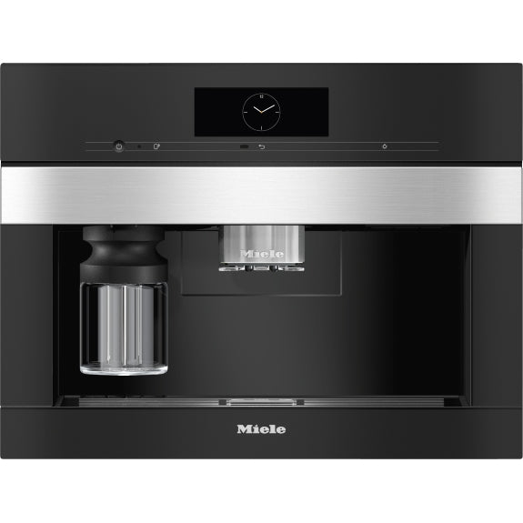 Miele Pureline Built - In Coffee Machine - Clean Steel