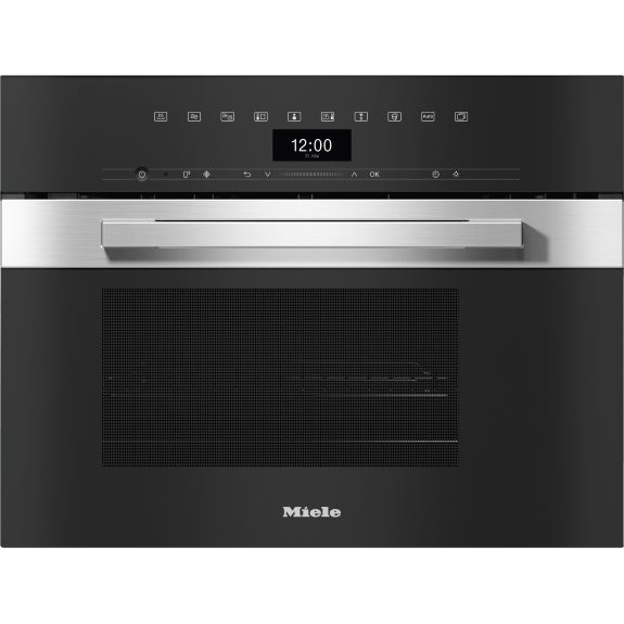 Miele 60cm Pureline Steam Oven with Microwave - Clean Steel