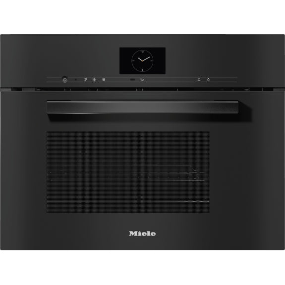 Miele 40 Litre Vitroline Steam Oven with Microwave - Obsidian Black