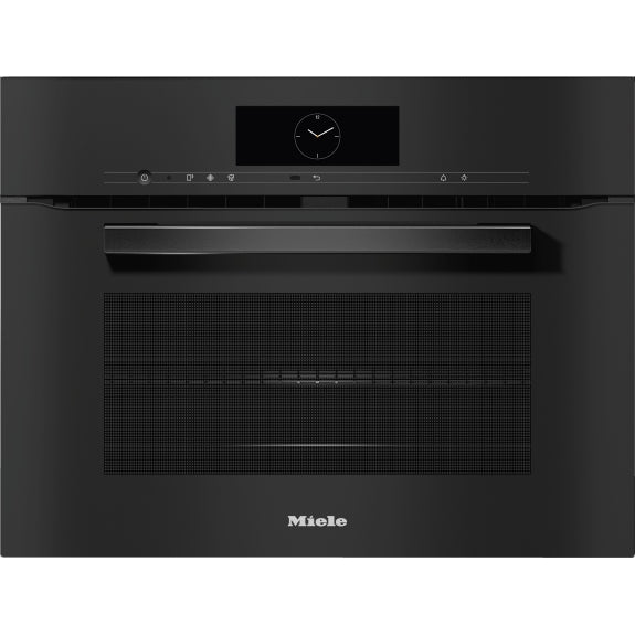 Miele 43 Litre Vitroline Combination Speed Oven - Obsidian Black