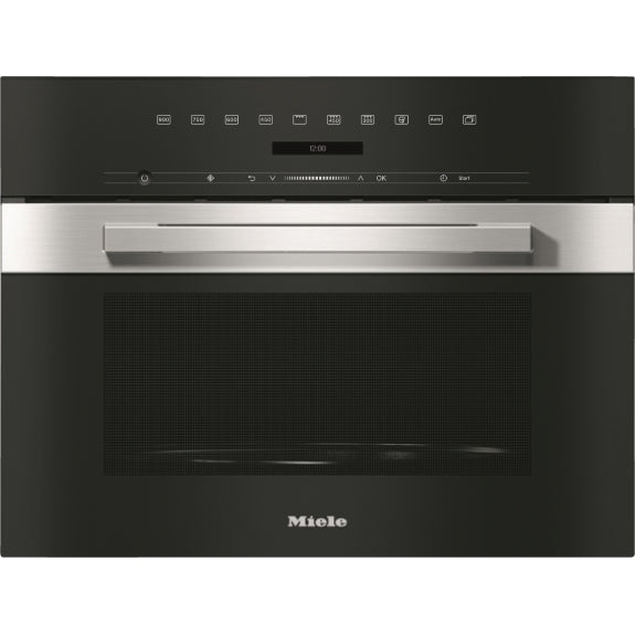 Miele 46cm Pureline Built - In Microwave Oven - Clean Steel
