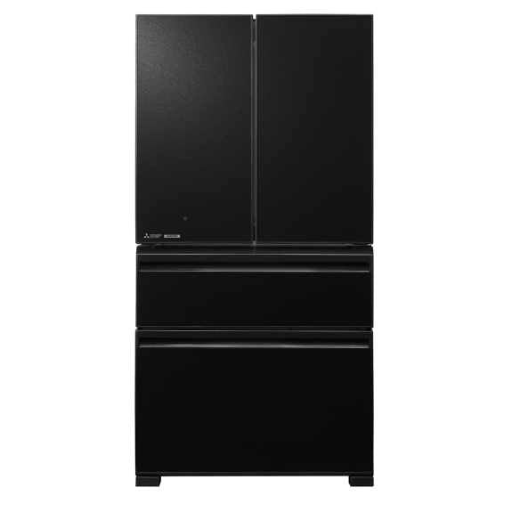 Mitsubishi Electric 564 Litre French Door Fridge - Black