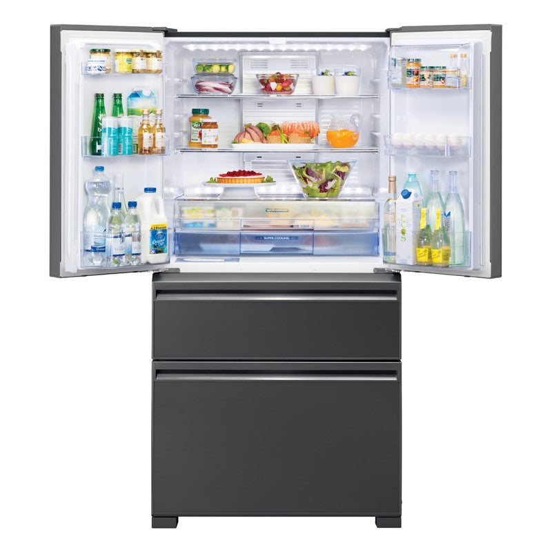 Mitsubishi Electric 564L French Door Refrigerator - Dark Silver