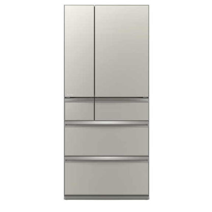 Mitsubishi Electric 700L Multi-Drawer Fridge Freezer - Argent Silver