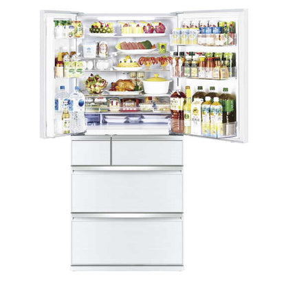 Mitsubishi Electric 700L Multi-Drawer Fridge Freezer - White