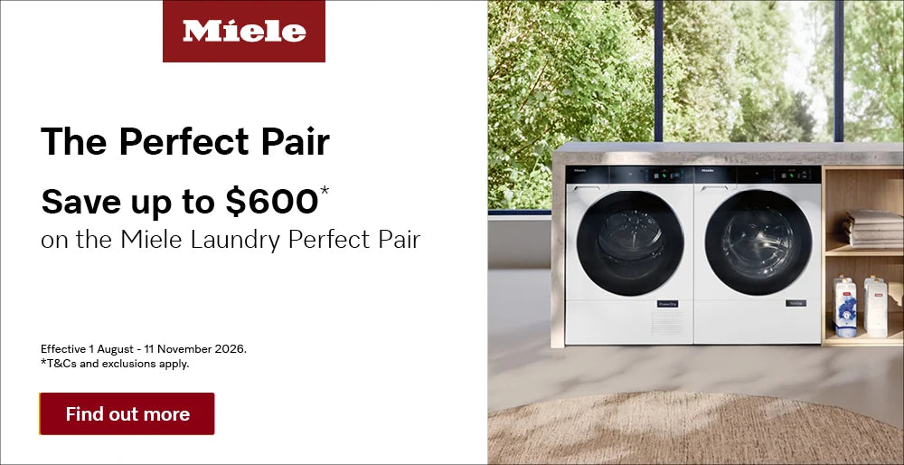 Bundle & Save up to $600 on select Miele Perfect Pairs