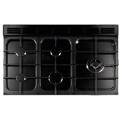 Falcon 90cm Nexus 5 Zone Dual Fuel Cooker - Stainless Steel/Chrome