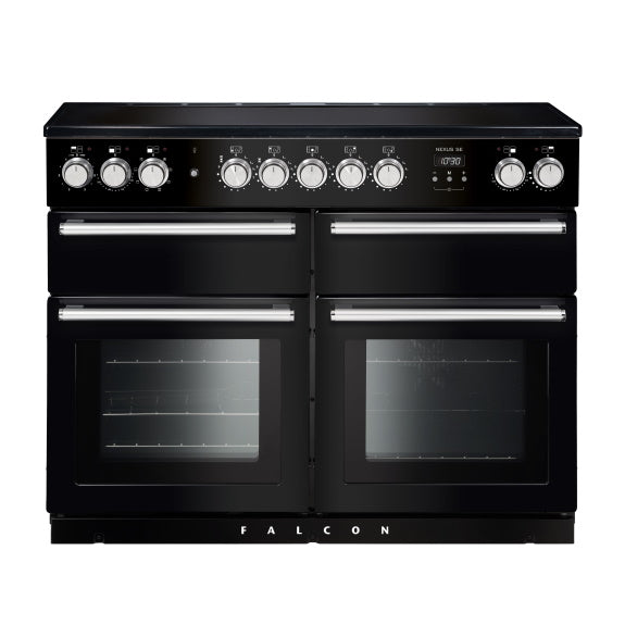 Falcon 110cm Nexus SE 5 Zone Induction Cooker - Black/Chrome