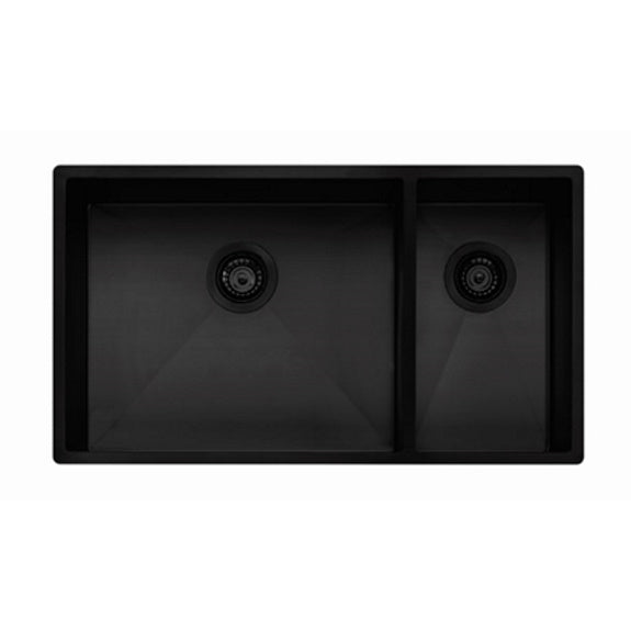 Oliveri Spectra 1 and 1/2 Bowl Sink - Black