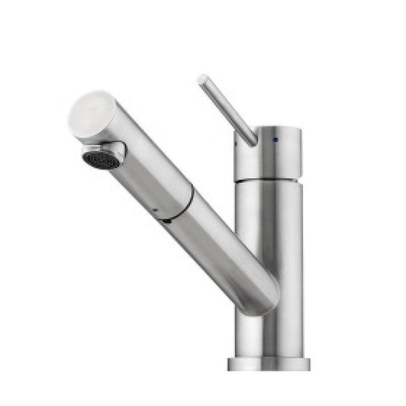 OLIVERI SWIVEL MIXER PULL OUT LEAD FREE STAINLESS STEEL