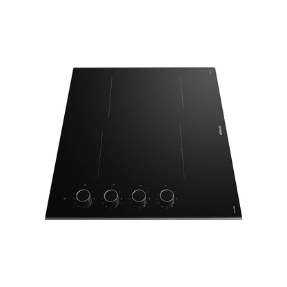 Omega 60cm Ceramic Cooktop with Knob Control - Black