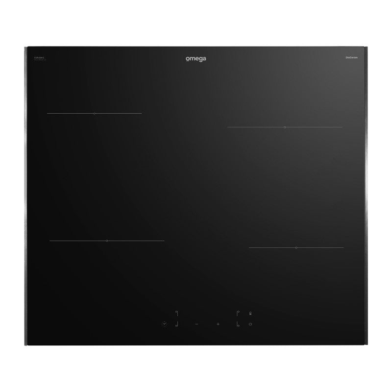 Omega 60cm Ceramic Cooktop with Touch Control - Black