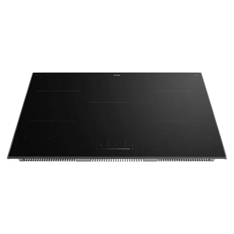 Omega 90cm Flex Zone Induction Cooktop - Black