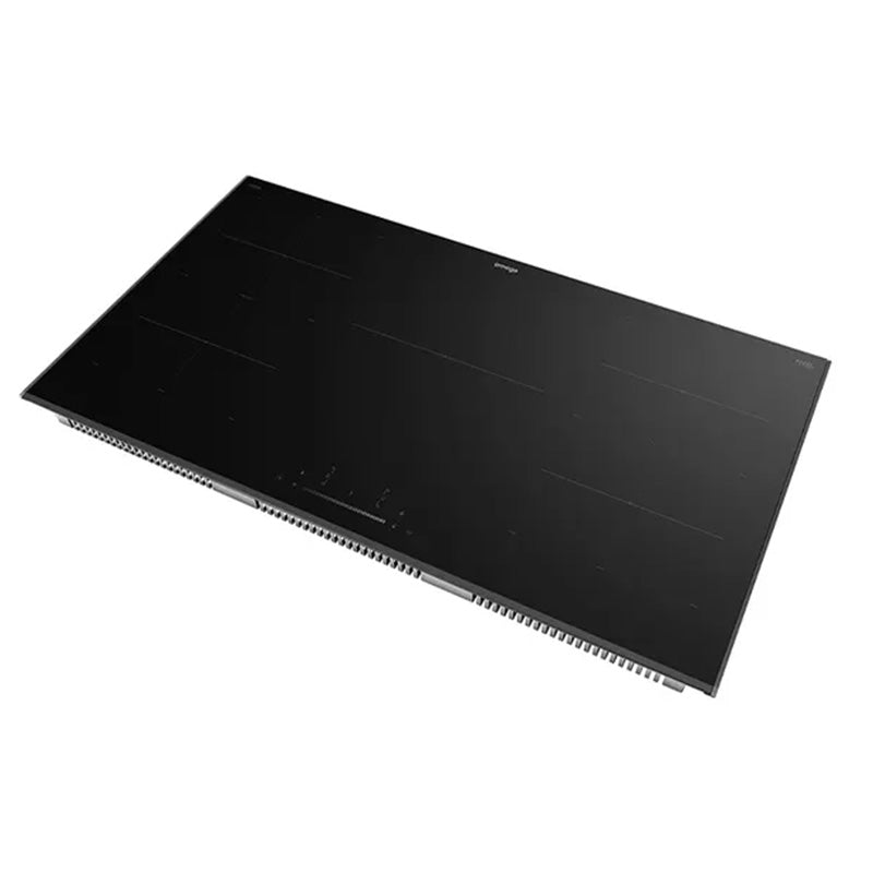 Omega 90cm Flex Zone Induction Cooktop - Black