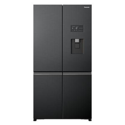 Panasonic 618 Litre Prime Quad French Door Refrigerator - Black