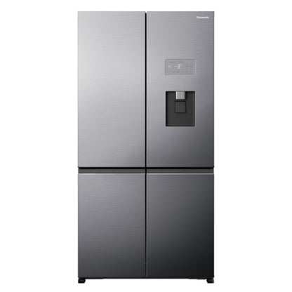 Panasonic 618 Litre Prime Quad French Door Refrigerator - Stainless Steel