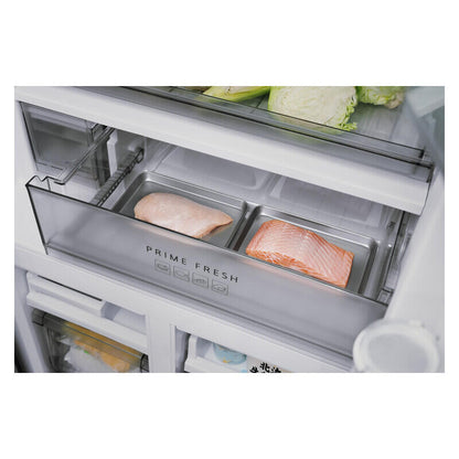 Panasonic 482L Style + Slimline Quad Door Refrigerator, Non Plumbed with Ice - Black