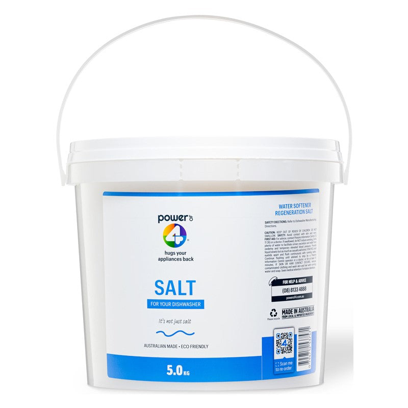 Power Of 4 Water Softener Salt for Dishwasher - 5kg