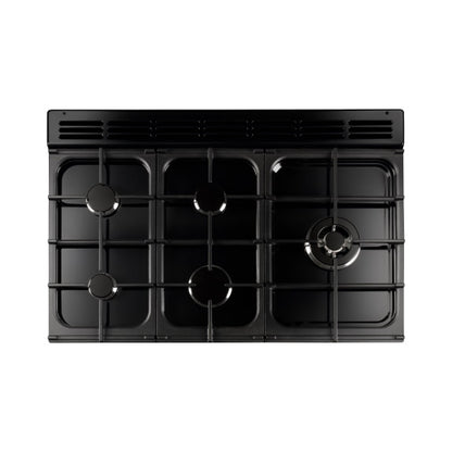 Falcon 90cm Nexus Dual Fuel Cooker - Black/Chrome