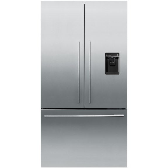 Fisher & Paykel 569L Series 7 French Door Refrigerator Freezer, Ice & Water