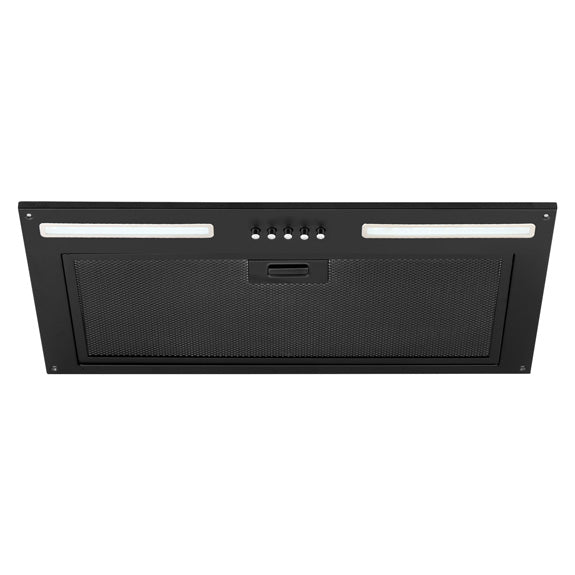 Schweigen 60cm Undermount Rangehood with On-Board Motor - Black