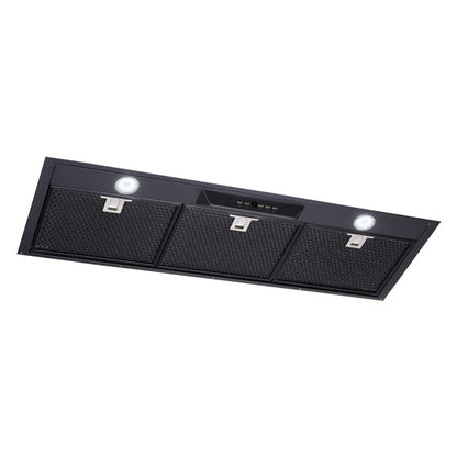 Schweigen 90cm Silent Undermount Rangehood - Black