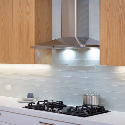 Schweigen 90cm Silent Wallmount Rangehood for Heavy Cooking - Stainless Steel