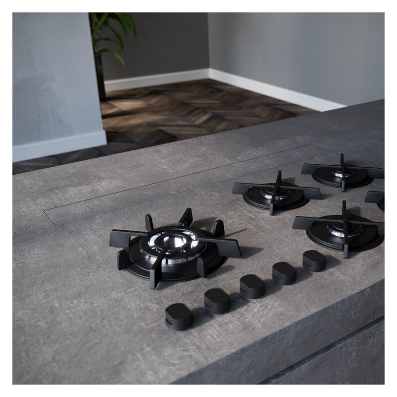 Sirius 58cm Integrated Downdraft Rangehood with Remote