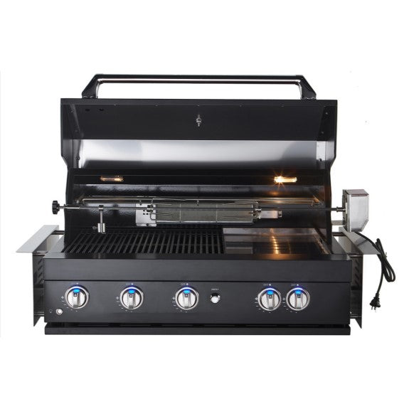 Sirius Built-In Gas BBQ - Black