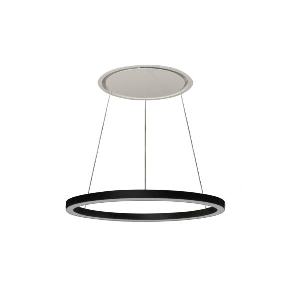 Sirius 75cm Valentina Halo Ceiling Cassette Rangehood Onboard Motor - Black