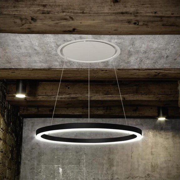 Sirius The Halo Ceiling Cassette Rangehood with SEM5 Motor - Black