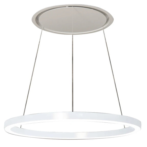 Sirius 75cm Valentina Halo Pendant Light Only - White