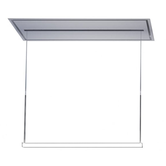 Sirius 93cm The Line Ceiling Cassette Rangehood - Stainless Steel