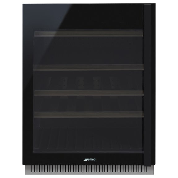 Smeg 38 Bottle Dolce Stil Novo Built - In Wine Cabinet - Black