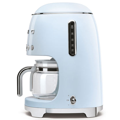 Smeg Retro Style 1.4 Litre Drip Filter Coffee Machine - Pastel Blue
