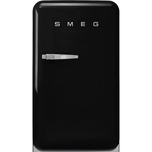 Smeg 135 Litre 50's Retro Style Bar Fridge - Black