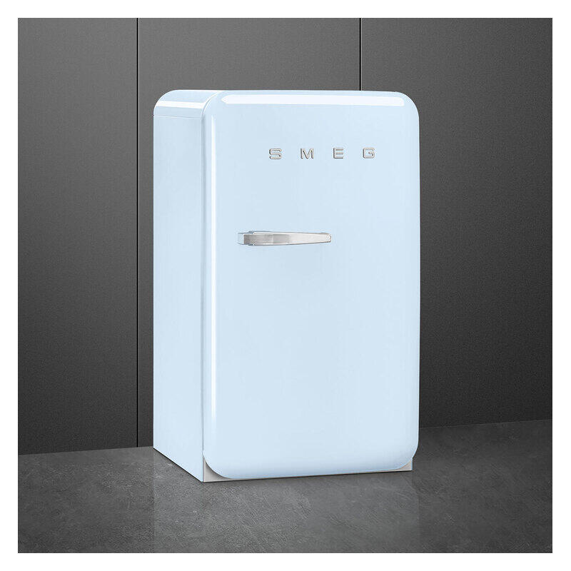Smeg 135L 50's Style Retro Bar Fridge Right Hand Hinge - Blue