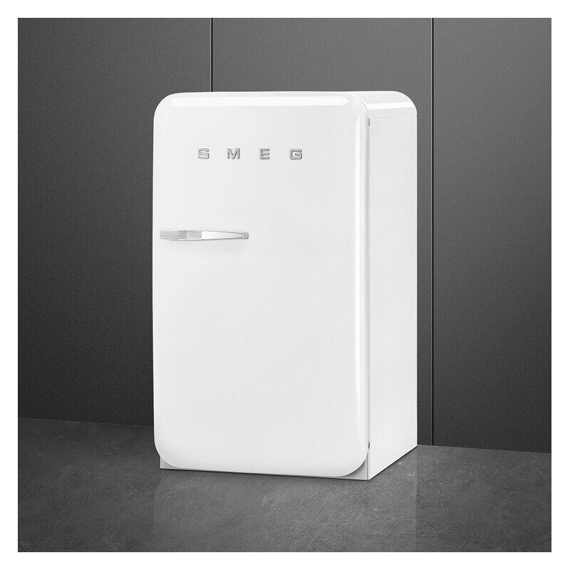 Smeg 135L 50's Style Retro Bar Fridge Right Hand Hinge - White