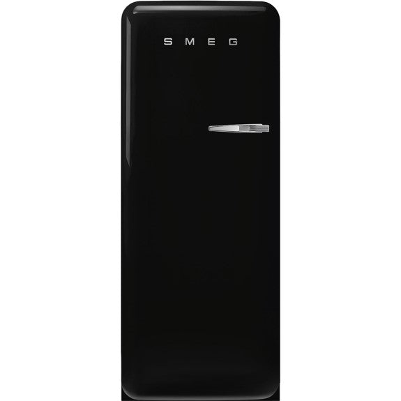 Smeg 270 Litre 50's Retro Style L/H Refrigerator- Black