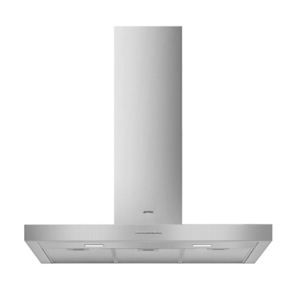 Smeg 90cm Universale Canopy Rangehood - Stainless Steel