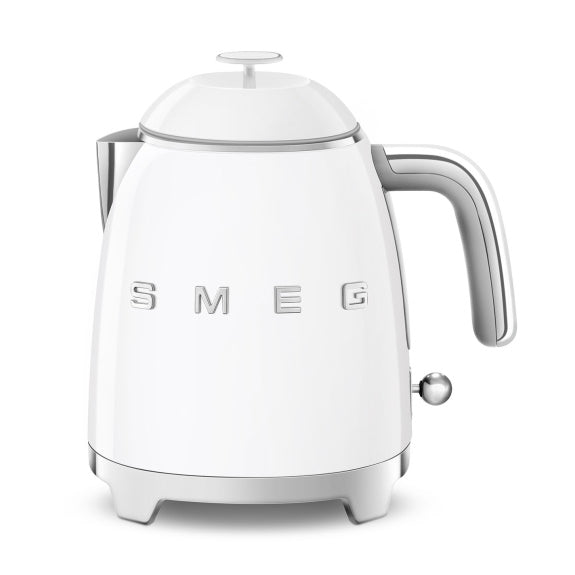 Smeg 0.8 Litre Retro Style Mini Kettle - White