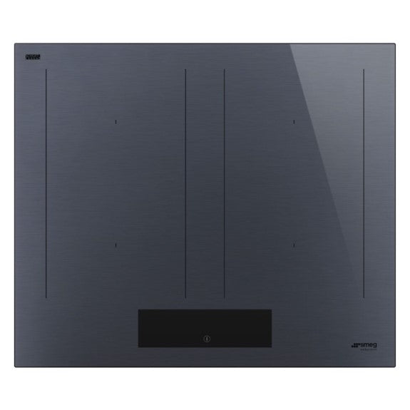 Smeg 60cm Linea Multi-Zone Induction Cooktop Autovent 2.0 - Neptune Grey