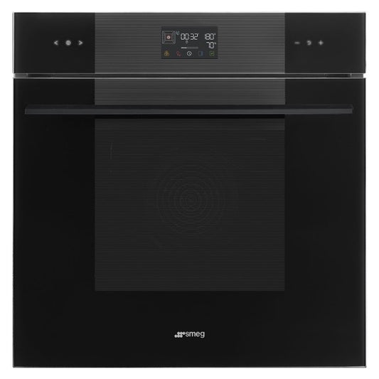 Smeg 60cm Linea Steam100 Oven - Midnight Black